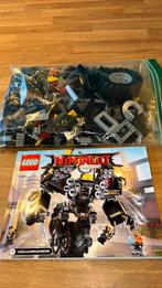 Lego ninjago 70632 aardschrokmecha met boekje, Ophalen of Verzenden, Zo goed als nieuw