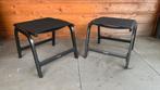 2x Kettler hocker easy antraciet, Ophalen, Zo goed als nieuw, Aluminium