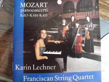 Karin Lechner & Franciscan String Quartet  "Mozart " CD beschikbaar voor biedingen