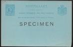 Briefkaart Geuzendam 29 SPECIMEN., Ophalen of Verzenden, Briefkaart