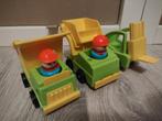 Vintage Fisher Price lift en load auto's, Ophalen of Verzenden, Zo goed als nieuw, Speelset