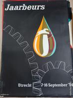 Lot 21 stuks oude Jaarbeurs Utrecht Posters., Ophalen of Verzenden, Gebruikt, A1 t/m A3, Film en Tv
