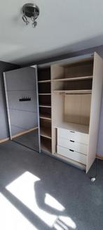 Grote kledingkast spiegel veel lades. Leveren/Monteren mgl, 200 cm of meer, Ophalen of Verzenden, Zo goed als nieuw, 200 cm of meer