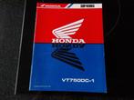 werkplaatshandboek Honda VT750c -1 serie 2000-, Motoren, Handleidingen en Instructieboekjes, Verzenden, Honda