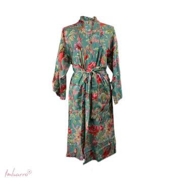 groene kimono paradise leuk 113 cm lang cadeau beschikbaar voor biedingen