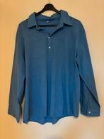 Blauw overhemd /polo maat L, Kleding | Heren, Polo's, Ophalen of Verzenden, Zo goed als nieuw, Maat 52/54 (L), Blauw