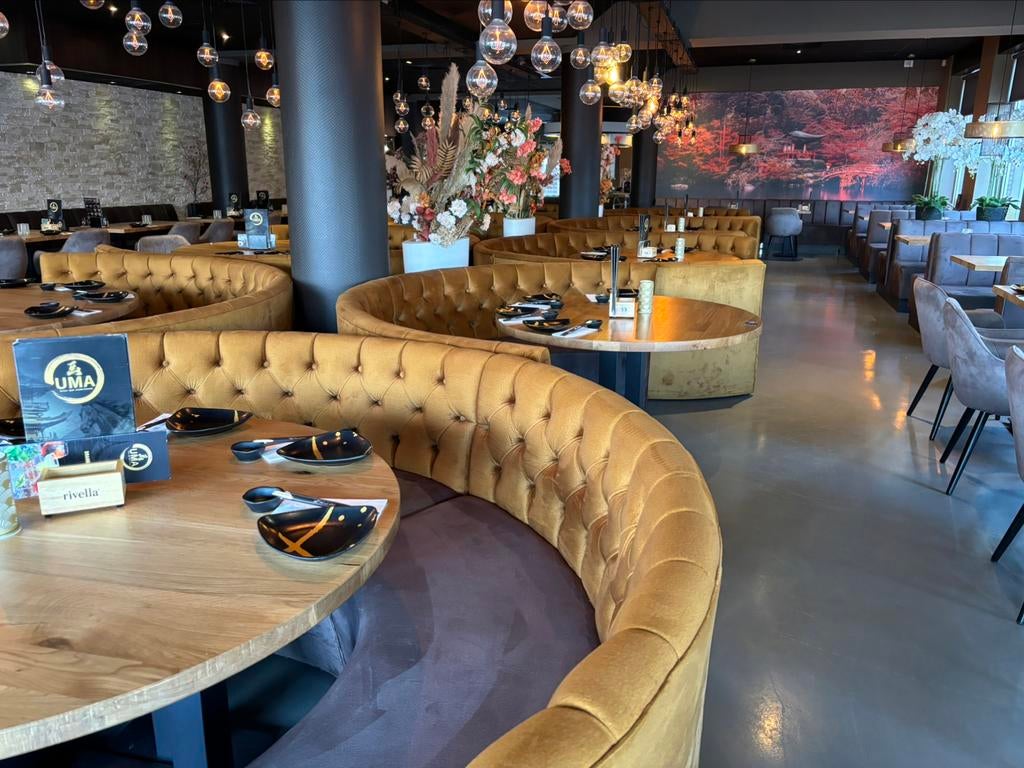 Horeca wandbank op maat / horeca bank / restaurant bank, Zakelijke goederen, Horeca | Meubilair en Inrichting, Meubilair, Ophalen of Verzenden