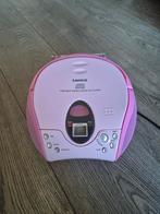 Lenco Roze Radio/CD Speler - Draagbaar & Functioneel, Ophalen of Verzenden, Gebruikt, Overige merken, Met radio