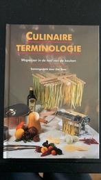 Culinaire Terminologie / Ger Boer, Ophalen of Verzenden, Zo goed als nieuw
