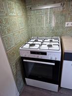 Vrijstaand Siemens gasfornuis met elektrische oven, Ophalen, Gebruikt, 4 kookzones, Gas