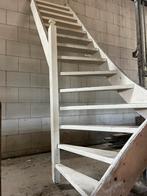 Houten Trap, Doe-het-zelf en Verbouw, Ladders en Trappen, Ophalen, Gebruikt, 2 tot 4 meter
