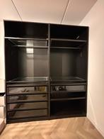 Ikea pax kast zwart 100x58x236 cm, Ophalen, 200 cm of meer, 50 tot 100 cm, Zo goed als nieuw