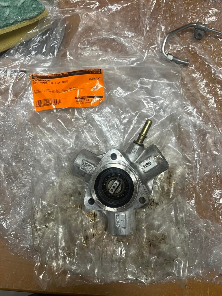 Hogedrukpomp alfa romeo 159 2.2 jts, Ophalen of Verzenden, Gebruikt