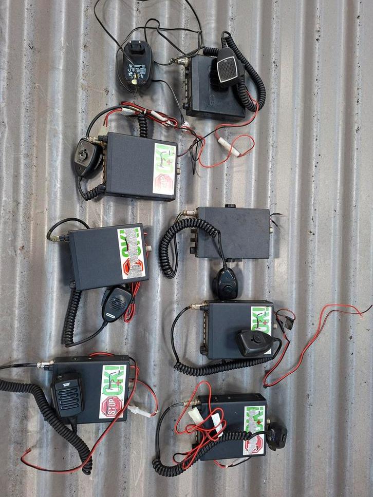 Partij 27 mc bakkies, Telecommunicatie, Portofoons en Walkie-talkies, Gebruikt, Portofoon of Walkie-talkie, Minder dan 2 km, Ophalen