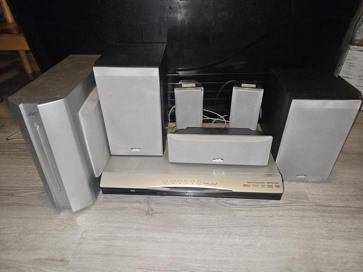 JVC DVD-speler met Dolby Surround, Audio, Tv en Foto, Home Cinema-sets, Gebruikt, Dvd-speler, 5.1-systeem, 40 tot 70 watt, JVC