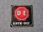 DOUWE EGBERTS EMAILLE RECLAMEBORD, Ophalen, Zo goed als nieuw, Reclamebord