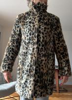 Imitatie bontjas met print., Kleding | Dames, Bruin, River Woods, Ophalen of Verzenden, Maat 36 (S)