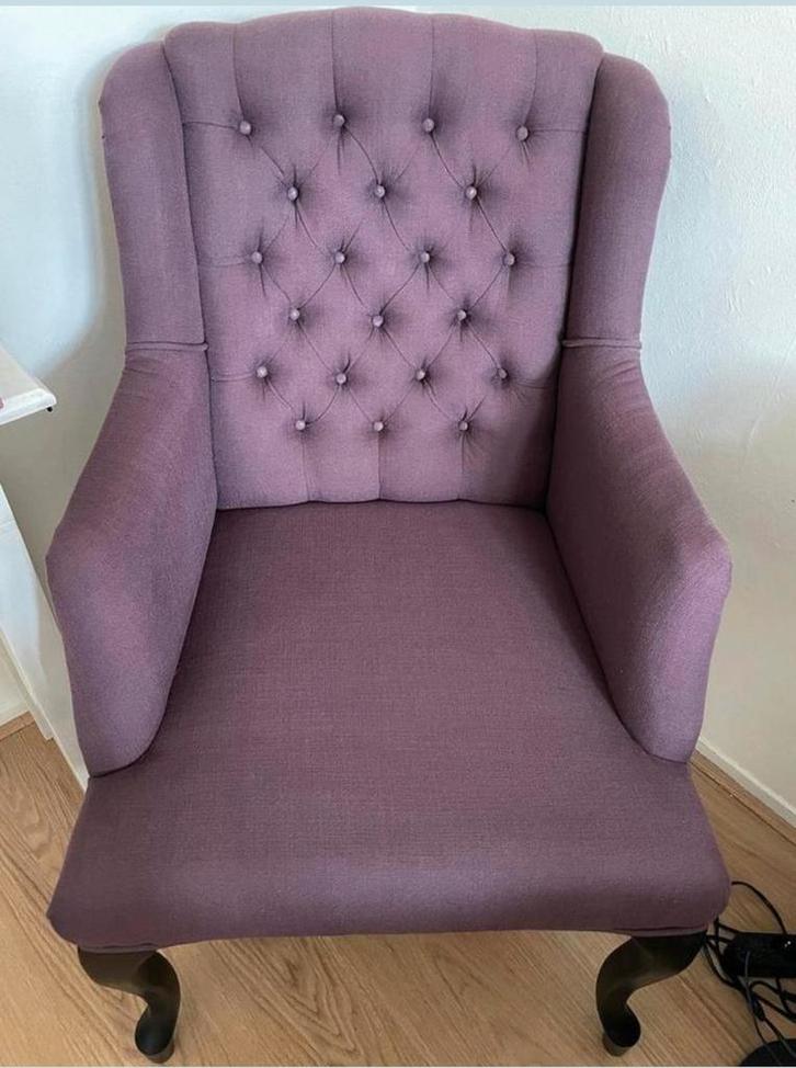 2 Fauteuils als nieuw - Eindhoven, Huis en Inrichting, Fauteuils, Zo goed als nieuw, Stof, 50 tot 75 cm, 75 tot 100 cm, Ophalen of Verzenden