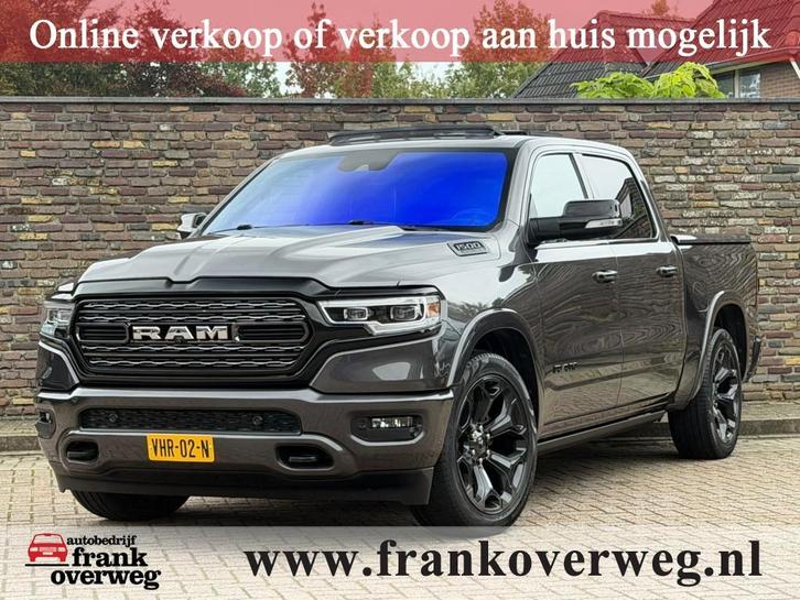 Dodge RAM 1500 Limited 5.7 V8 Crew Cab Prins LPG Luchtvering, Auto's, Bestelauto's, Bedrijf, 360° camera, ABS, Adaptive Cruise Control