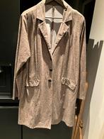 Plus Basics colbert en pantalon “tweed” maat 48, Kleding | Dames, Grote Maten, Overige typen, Plus Basics, Bruin, Ophalen of Verzenden