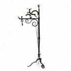 Jaren '30 smeedijzeren staande lamp, Huis en Inrichting, Lampen | Vloerlampen, Ophalen of Verzenden, Gebruikt, Metaal, 150 tot 200 cm