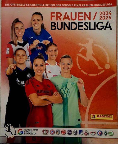 PANINI FRAUEN BUNDESLIGA 2024/25 STICKERS, Hobby en Vrije tijd, Stickers en Plaatjes, Zo goed als nieuw, Meerdere stickers, Ophalen of Verzenden