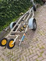 Geremde Pega kanteltrailer stalling trailer centreerset, Watersport en Boten, Boottrailers, Ophalen of Verzenden, Zo goed als nieuw