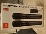 Jbl partybox wireless mic nieuw in de doos., Muziek en Instrumenten, Microfoons, Ophalen of Verzenden, Nieuw, Zangmicrofoon