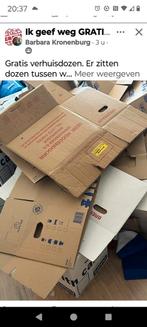 Gezocht gratis verhuisdozen, Doe-het-zelf en Verbouw, Kratten en Dozen, Ophalen, Zo goed als nieuw, Doos, 35 tot 50 cm