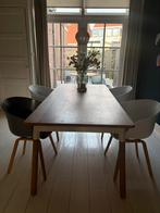 Hay eettafel en vier stoelen, Huis en Inrichting, Tafels | Eettafels, Ophalen, 200 cm of meer, 50 tot 100 cm, Zo goed als nieuw