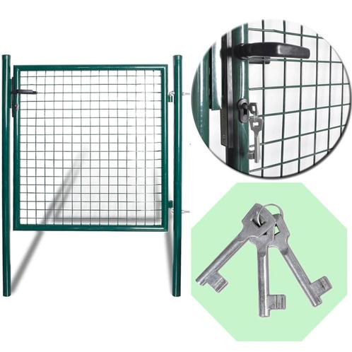 IJzeren tuinpoort hek hekje poort draaihek GRATIS BEZORGD!, Tuin en Terras, Tuinpoorten, Nieuw, Draaipoort, Staal, 100 tot 150 cm