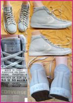 CONVERSE heren lichtgrijze echt leren gympen maat 44,5, Overige kleuren, Ophalen of Verzenden, Converse All Star, Sneakers of Gympen