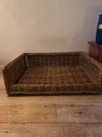 Mooie rieten hondenmand, Dieren en Toebehoren, Hondenmanden, Ophalen, Zo goed als nieuw, Riet