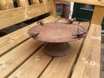 Gietijzeren vogeldrinkbak 28,5  cm € 10, Ophalen of Verzenden, Gebruikt