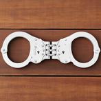 Alcyon Steel Zilveren Scharnierende Handboeien, Verzenden, Overige soorten, Overige gebieden, Overige typen