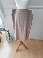 Setter beige rok, gevoerd en met zakken.  Maat 48, Kleding | Dames, Rokken, Beige, Maat 46/48 (XL) of groter, Ophalen of Verzenden