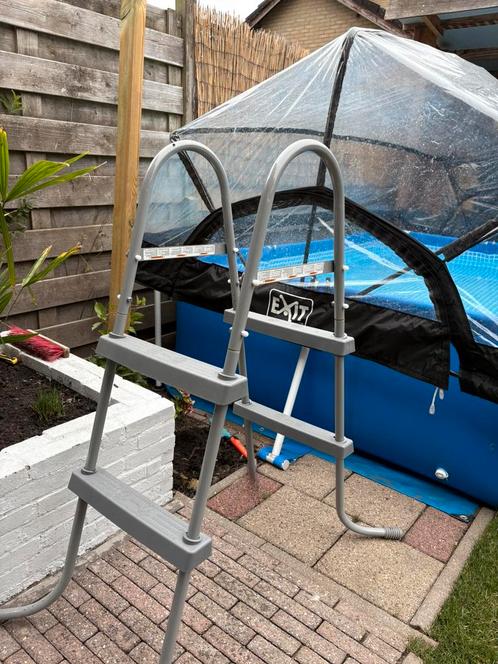 Compleet z.g.a.n. zwembad inclusief pomp!, Tuin en Terras, Zwembad-toebehoren, Zo goed als nieuw, Ophalen