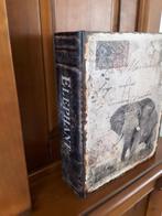 kist in boekvorm. documenten kistje, Ophalen of Verzenden