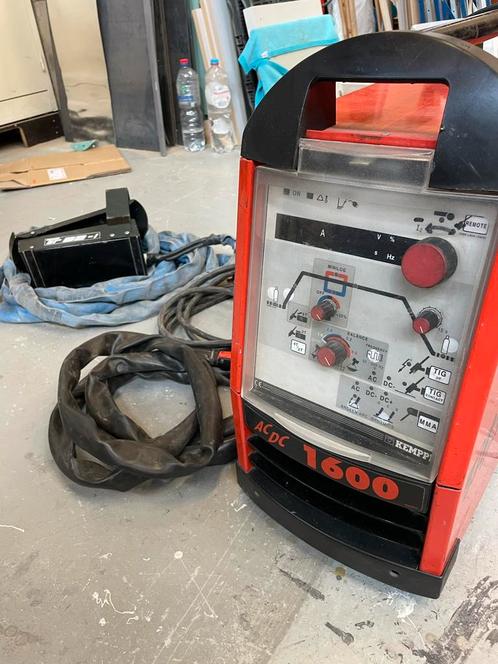 Kemppi mastertig 1600 AC/DC, Doe-het-zelf en Verbouw, Gereedschap | Lasapparaten, Gebruikt, Tig, 150 tot 250 ampère, Ophalen