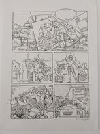 Franka originele pagina! Henk Kuijpers, Eén stripboek, Ophalen of Verzenden