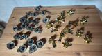 LOT OUDE BROCANTE KERSTBOOM KNIJPERTJES KAARSENKNIJPERS 32, Diversen, Kerst, Ophalen of Verzenden, Gebruikt