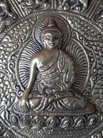 Mooie oude koperen dierenriem met Boeddha mandala uit Nepal., Ophalen of Verzenden