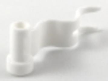 Lego Castle Vlag Wit 4495A Left beschikbaar voor biedingen