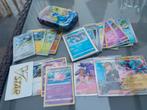 Pokémon Kaarten Tin - Holo, Reverse, Full Art, Ophalen of Verzenden, Gebruikt, Meerdere kaarten, Foil
