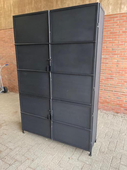 Dichte kast Metaal Industriële 130 cm speciale aanbieding, Huis en Inrichting, Kasten | Ladekasten, Nieuw, 150 tot 200 cm, 50 tot 100 cm