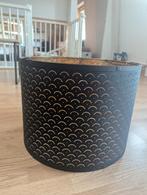IKEA Lampenkap - Zwart met Goud, Ophalen, 25 tot 50 cm, Zwart, Rond