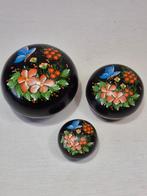 3 lakdoosjes, Antiek en Kunst, Ophalen of Verzenden