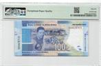 South Africa 100 Rand 2018 Unc PMG 66 EPQ, Ophalen of Verzenden, Zuid-Afrika, Los biljet