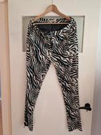 Kleurige broek met zebraprint Ilosa, Ophalen of Verzenden, Zo goed als nieuw, Maat 46/48 (XL) of groter, Zwart