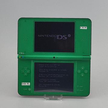 Nintendo DSI XL Groen Incl: Oplader beschikbaar voor biedingen